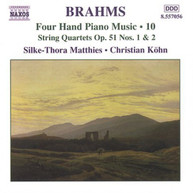 BRAHMS /  MATTHIES / KOHN - FOUR HAND PIANO 10 CD