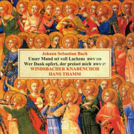 J.S. BACH WINDSBACHER KNABENCHOR - CANTATAS BWV 110 BWV 17 CD
