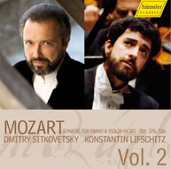 MOZART SITKOVETSKY LIFSCHITZ - VIOLIN SONATAS 2 CD