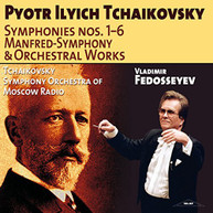 TCHAIKOVSKY TCHAIKOVSKY SYM ORCH OF MOSCOW RADIO - SYMS 1 - SYMS 1-6 CD
