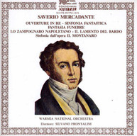 MERCADANTE SILVANO FRONTALINI - OUVERTURE IN RE SINFONIA FANTASTICA CD