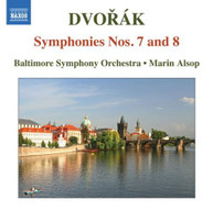 DVORAK ALSOP BALTIMORE SYMPHONY ORCHESTRA - SYMPHONIES NOS 7 & 8 CD