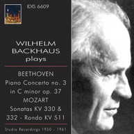BEETHOVEN - WILHELM BACKHAUS PLAYS 1950 CD