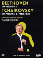 BEETHOVEN FEDOSEYEV TCHAIKOVSKY SYMPHONY ORCH - BEETHOVEN & DVD