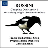 ROSSINI PRAGUE PHILHARMONIC CHOIR BENDA - COMPLETE OVERTURES 1 CD