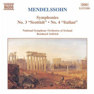 MENDELSSOHN /  SEIFRIED / NAT'L SYM ORCH OF IRELAND - SYMPHONIES 3 & 4 CD