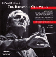 ELGAR VICKERS HALLE ORCH BARBIROLLI - DREAM OF GERONTIUS OP. 38 CD
