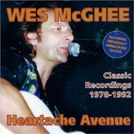WES MCGHEE - HEARTACHE AVENUE (UK) CD