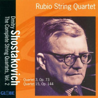 SHOSTAKOVICH RUBIO STRING QUARTET - STRING QUARTETS 2 CD