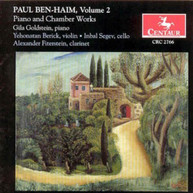 BEN-HAIM GOLDSTEIN -HAIM GOLDSTEIN - PIANO & CHAMBER WORKS 2 CD