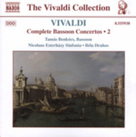 VIVALDI /  BENKOES / ESTERHAZY / DRAHOS - BASSON CONCERTOS 2 CD