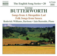 BUTTERWORTH /  WILLIAMS / BURNSIDE - ENGLISH SONG SERIES 20: SONGS FROM A CD