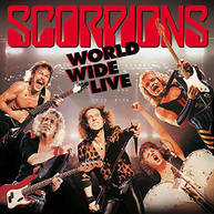 SCORPIONS - WORLD WIDE LIVE: 50TH BAND ANNIVERSARY (UK) CD