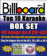 BILLBOARD TOP 10 KARAOKE 3 VARIOUS - BILLBOARD TOP 10 KARAOKE 3 CD