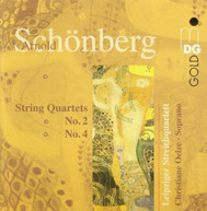 SCHOENBERG LEIPZIG STRING QUARTET - STRING QUARTETS 2 & 4 CD