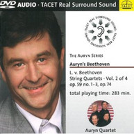 BEETHOVEN AURYN QUARTET - STRING QUARTETS 2 DVD