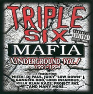 THREE 6 MAFIA (TRIPLE SIX MAFIA) - UNDERGROUND 1 CD
