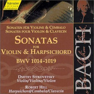 BACH - VIOLIN & HARPSICHORD SONATAS 122 CD