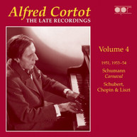 CORTOT - LATE RECORDINGS 4 CD