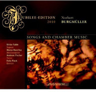 BURGMULLER FULDE - SONGS & CHAMBER MUSIC CD