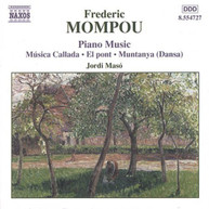 MOMPOU MASO - PIANO MUSIC CD