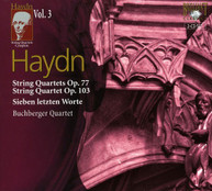 HAYDN BUCHBERGER QUARTET - STRING QUARTETS 3 CD