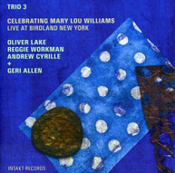 OLIVER LAKE REGGIE CYRILLE WORKMAN - CELEBRATING WILLIAMS LIVE CD