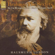 BRAHMS HUGGETT HAUSMUSIK LONDON - SEXTET 1 OP 18 SEXTET 2 OP 36 CD