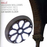 VAUGHAN WILLIAMS HALLE ORCHESTRA ELDER - SYMPHONIES 5 & 8 CD