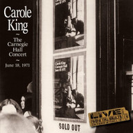 CAROLE KING - CARNEGIE HALL CONCERT - JUNE 18 1971 CD