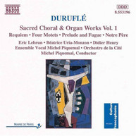 DURUFLE /  PIQUEMAL / ORCHESTRA DE LA CITE - CHORAL & ORGAN 1 CD