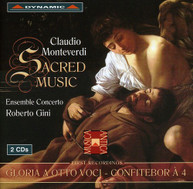 MONTEVERDI GINI ENSEMBLE CONCERTO - SACRED MUSIC CD