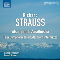 STRAUSS /  SEATTLE SYMPHONY / SCHWARZ - ALSO SPRACH ZARATHUSTRA CD