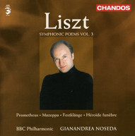 LISZT BBC PHILHARMONIC NOSEDA - SYMPHONIC POEMS 3 CD