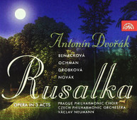 DVORAK NOVAK BENACKOVA SOUKUPOVA NEUMANN - RUSALKA CD