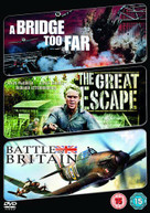 A BRIDGE TOO FAR / THE GREAT ESCAPE / BATTLE OF BRITAIN (UK) DVD