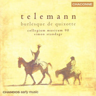 TELEMANN STANDAGE COLLEGIUM MUSICUM 90 - CONCERTOS BURLESQUE DE CD