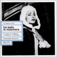 VERDI CALLAS BASTIANINI GAVAZZENI - UN BALLO IN MASCHERA CD