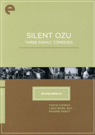 CRITERION COLLECTION: SILENT OZU - THREE FAMILY DVD