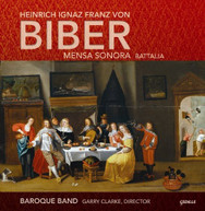 BIBER BAROQUE BAND CLARKE - MENSA SONORA BATTALIA CD