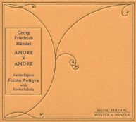 HANDEL FORMA ANTIQVA ZAPICO SABATA - AMORE X AMORE CD