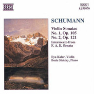 SCHUMANN /  KALER / SLUTSKY - VIOLIN SONATAS 1 & 2 CD