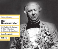 R. STRAUSS JURINAC - DER ROSENKAVALIER: ZADEK - DER ROSENKAVALIER: CD