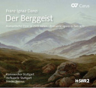 DANZI BALZER KAMMERCHOR STUTTGART BERNIUS - DER BERGGEIST. CD