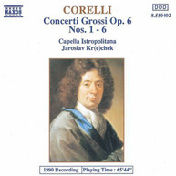 CORELLI /  KRECHEK - CONCERTI GROSSI 1 - CONCERTI GROSSI 1-6 CD