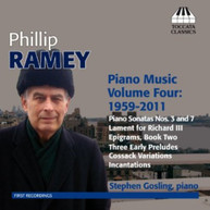 RAMEY STEPHEN - PIANO MUSIC 1959-2011 GOSLING - PIANO MUSIC 1959-2011 CD