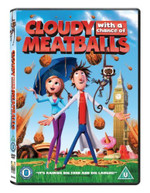 CLOUDY WITH A CHANCE OF MEATBALLS (UK) DVD