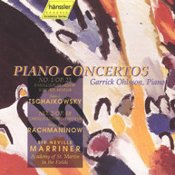 TCHAIKOVSKY RACHMANINOFF OHLSSON - PIANO CONCERTOS 1 & 2 CD