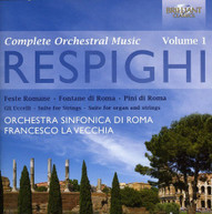 RESPIGHI ORCH SINFONICA DI ROMA PALCICH - COMPLETE ORCHESTRAL MUSIC CD