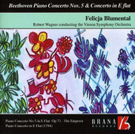 BEETHOVEN BLUMENTAL VIENNA SYMPHONY ORCHESTRA - PIANO CONCERTO 5 CD